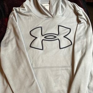 Gray under armor hoodie